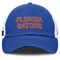 Men's Jordan Brand Royal Florida Gators 2025 Gameday On-Field Club Adjustable Trucker Hat