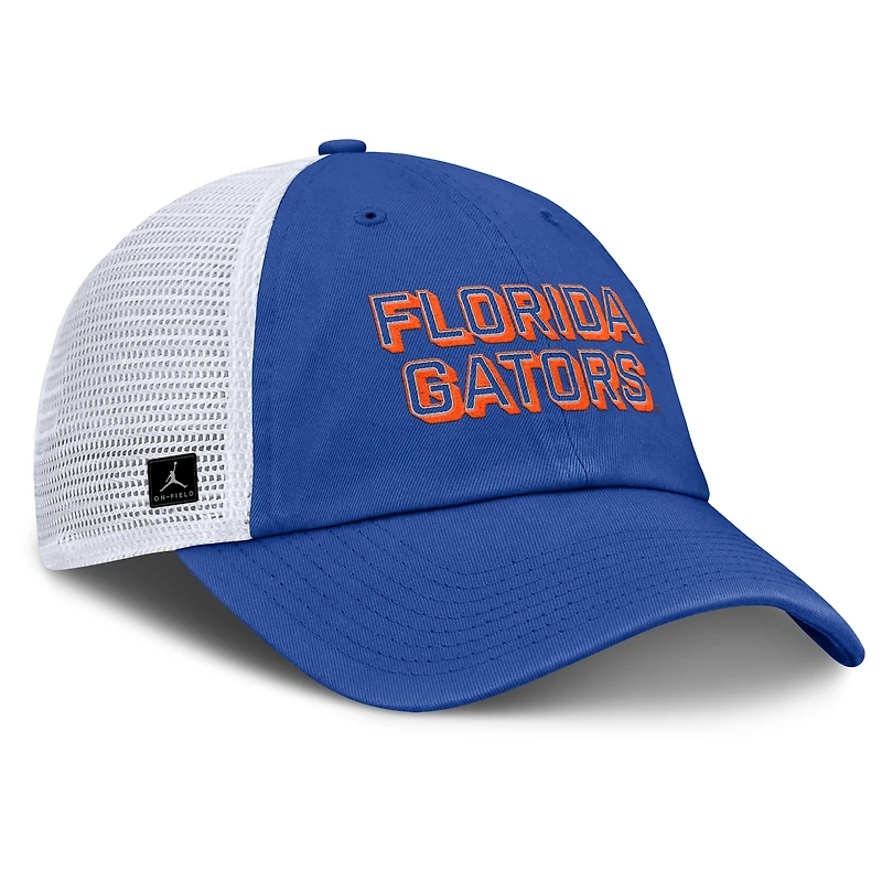 Casquette ajustable Jordan Brand Royal Florida Gators 2025 Gameday On-Field Club pour homme