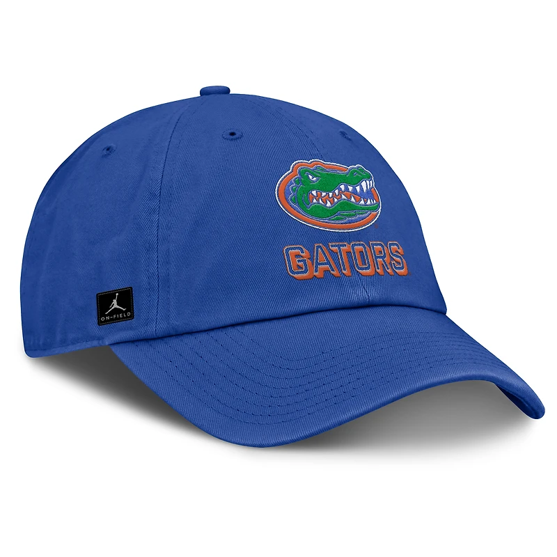 Men's Jordan Brand Royal Florida Gators 2025 On-Field Club Adjustable Hat