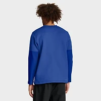 T-shirt à manches longues Jordan Brand Royal Florida Gators 2025 Sideline Coach Therma-FIT pour homme