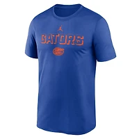 T-shirt Jordan Brand Royal Florida Gators 2025 Sideline Legend Dri-FIT pour homme
