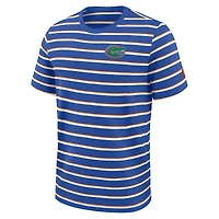 T-shirt Jordan Brand Royal Florida Gators Athletic Prep Legacy Summit Stripe pour homme