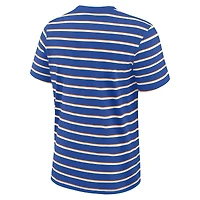 T-shirt Jordan Brand Royal Florida Gators Athletic Prep Legacy Summit Stripe pour homme