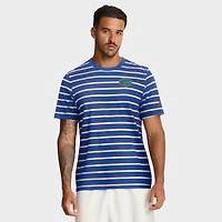 T-shirt Jordan Brand Royal Florida Gators Athletic Prep Legacy Summit Stripe pour homme