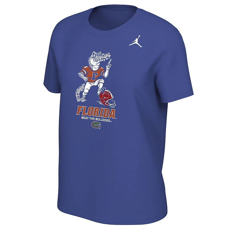 T-shirt Jordan Brand Royal Florida Gators FL/GA Rivalry pour homme