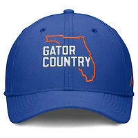 Men's Jordan Brand Royal Florida Gators Local Swoosh Flex Hat