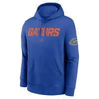 Men's Jordan Brand Royal Florida Gators Nickname Club Fleece Pullover Hoodie