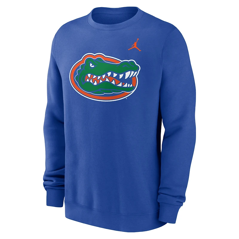 Sweat-shirt en polaire Jordan Brand Royal Florida Gators Primetime pour homme