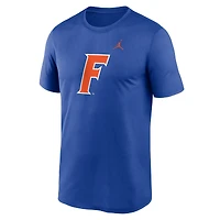 T-shirt Jordan Brand Royal Florida Gators Primetime Legend pour homme avec logo alternatif