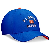 Men's Jordan Brand Royal Florida Gators Primetime Rise Swoosh Flex Hat