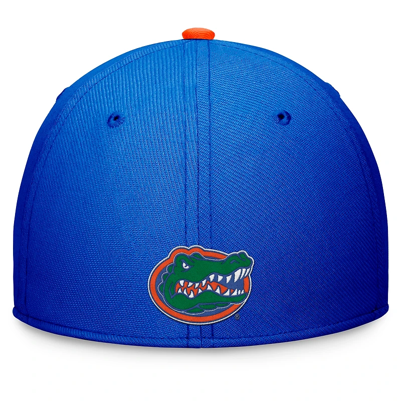 Men's Jordan Brand Royal Florida Gators Primetime Rise Swoosh Flex Hat