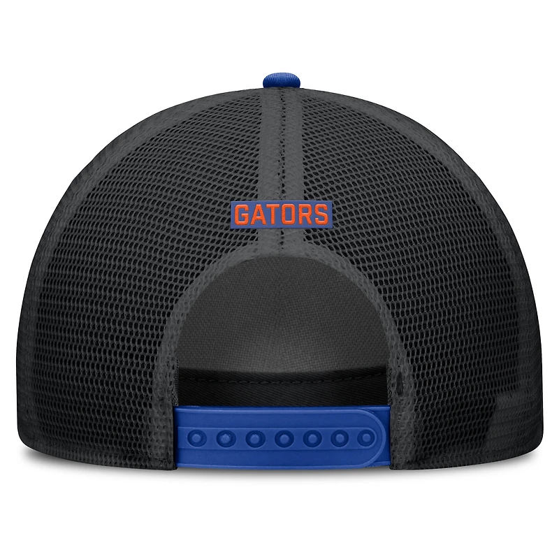 Men's Jordan Brand Royal Florida Gators Rise Primetime Trucker Adjustable Hat