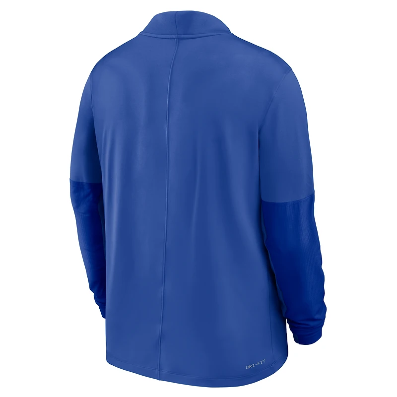 Men's Jordan Brand Royal Florida Gators Sideline Dri-FIT Half-Zip Pullover