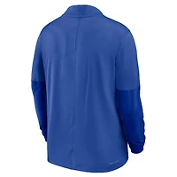 Men's Jordan Brand Royal Florida Gators Sideline Dri-FIT Half-Zip Pullover