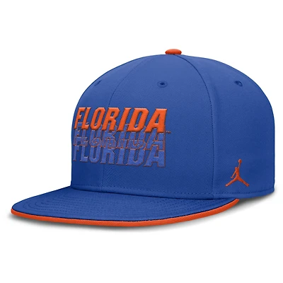 Casquette ajustée Jordan Brand Royal Florida Gators True Primetime Performance pour homme