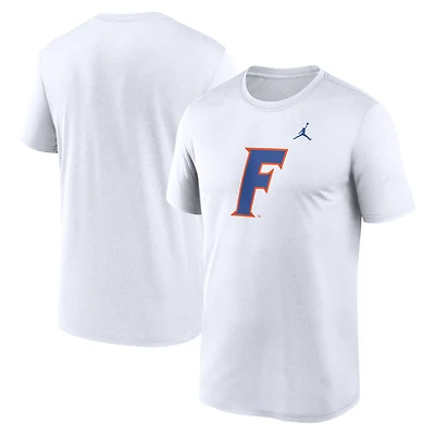 Men's Jordan Brand Heather Gray Florida Gators Primetime Legend Alternate Logo T-Shirt