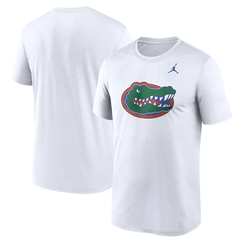 T-shirt Jordan Brand blanc pour homme avec logo Primetime Legend des Florida Gators