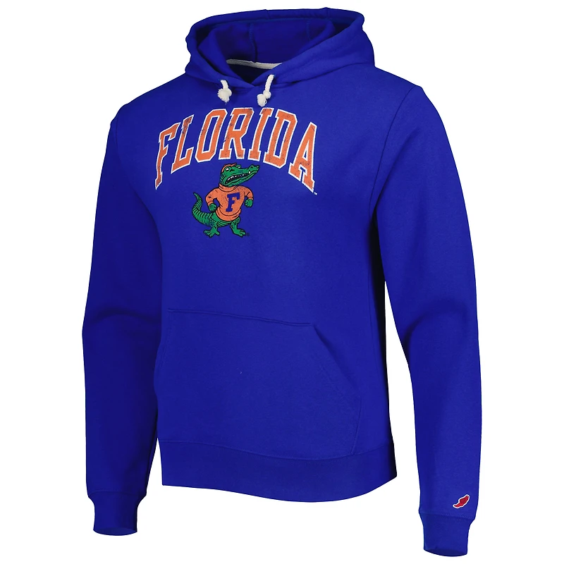 Men's League Collegiate Wear Royal Florida Gators Arch Essential Pullover Hoodie