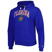 Men's League Collegiate Wear Royal Florida Gators Arch Essential Pullover Hoodie