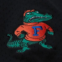 Men's Mitchell & Ness Black Florida Gators On The Clock Full-Button Fashion Jersey