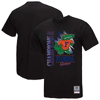 T-shirt noir délavé minéral rétro des Florida Gators de Mitchell & Ness pour homme