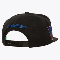 Casquette snapback noire Triple Play des Florida Gators de Mitchell & Ness pour homme