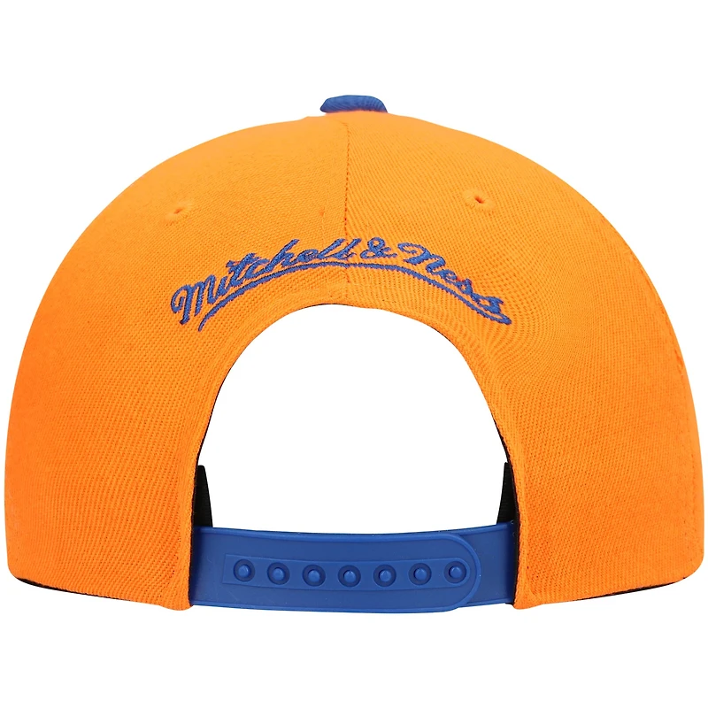 Casquette Snapback Sharktooth Royal/Orange Florida Gators Mitchell & Ness pour hommes