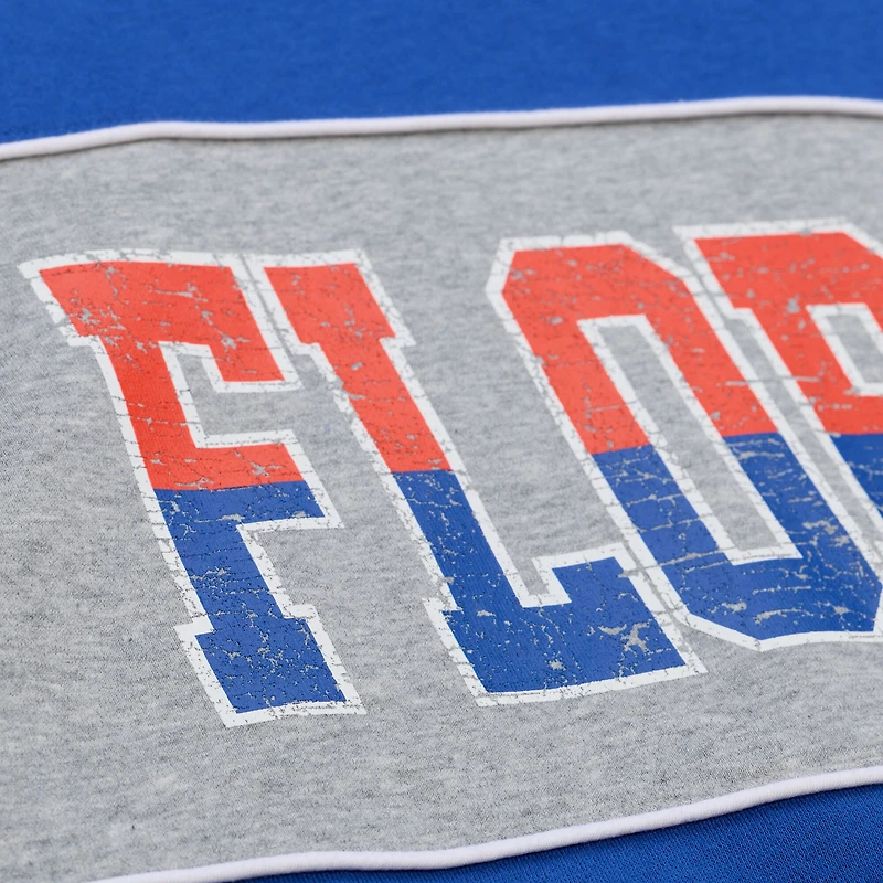 Sweat-shirt polaire Mitchell & Ness Royal Florida Gators pour homme