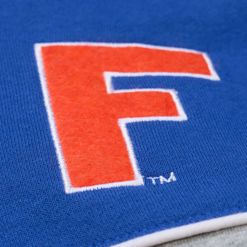 Men's Mitchell & Ness  Royal Florida Gators Fleece Sweatshirt