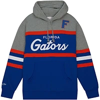 Men's Mitchell & Ness Royal Florida Gators Head Coach Pullover Hoodie