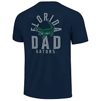 Men's  Navy Florida Gators Father's Day Mascot Overlay T-Shirt