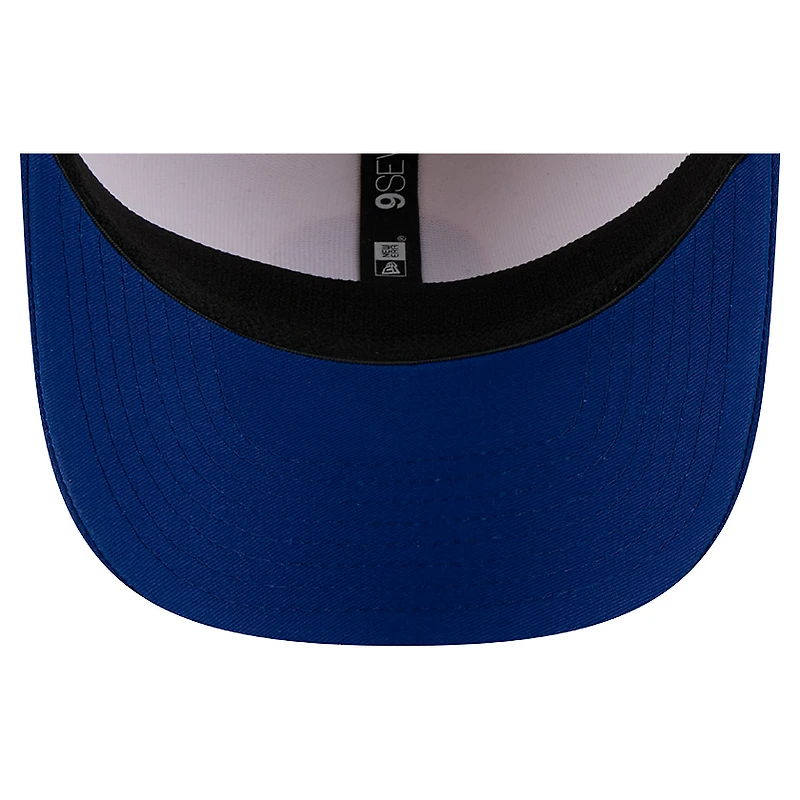 Men's New Era Cream/Royal Florida Gators Loyal Corduroy 9SEVENTY Adjustable Hat