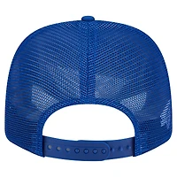 Casquette camionneur extensible à boutons-pression New Era Royal Florida Gators Primary 9SEVENTY pour homme
