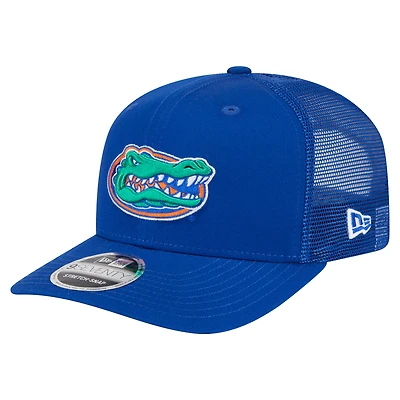 Men's New Era Royal Florida Gators Primary 9SEVENTY Trucker Stretch-Snap Hat