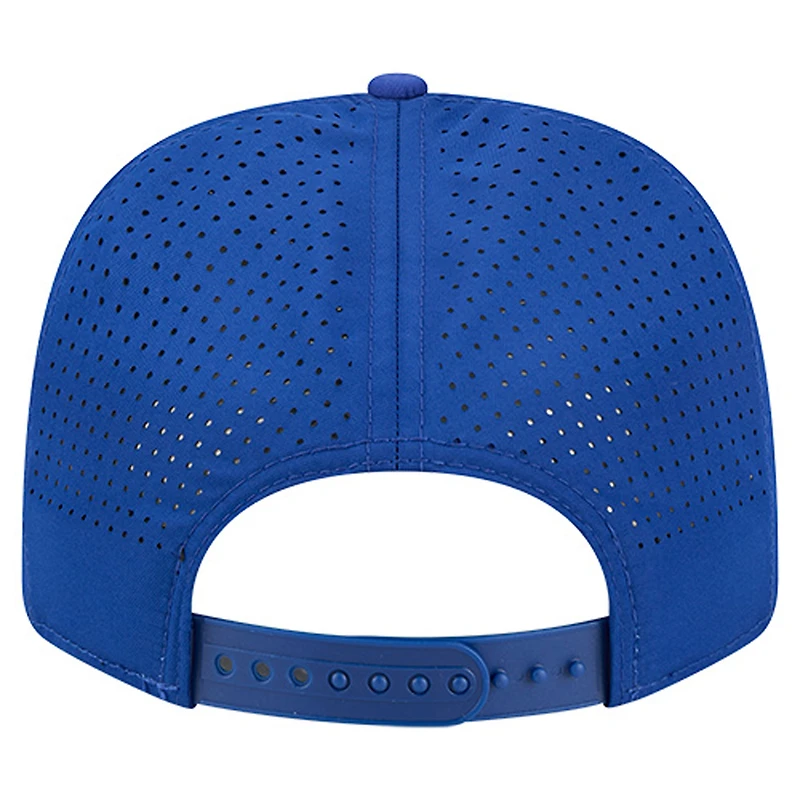 Men's New Era Royal Florida Gators Script Performance Rope 9SEVENTY Adjustable Hat