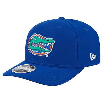 Casquette ajustable extensible à boutons-pression New Era Royal Florida Gators Team Collective 9SEVENTY pour homme