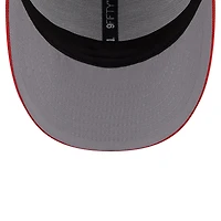 Men's New Era Royal Florida Gators Throwback Circle Patch 9FIFTY Trucker Snapback Hat