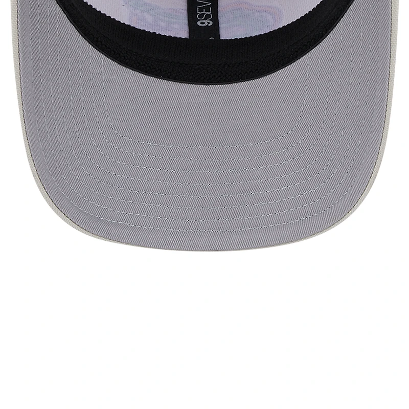 Men's New Era Stone Florida Gators Canvas 9SEVENTY Stretch-Snap Adjustable Hat