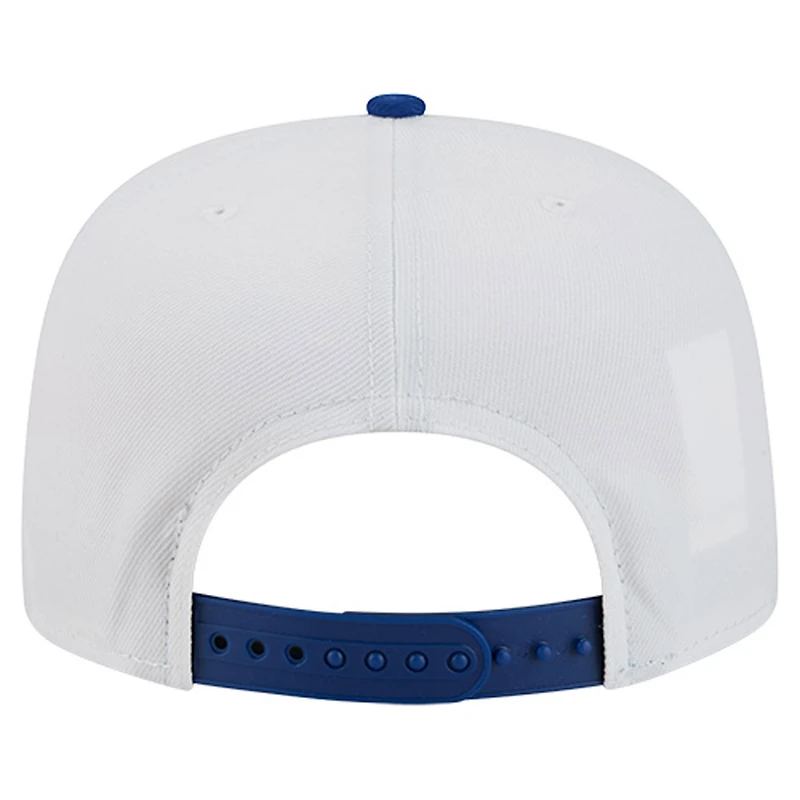 Casquette New Era blanche/bleu marine rétro Florida Gators 2019 Orange Bowl Champions 9FIFTY A-Frame Snapback pour homme