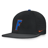 Men's Nike Black Florida Gators On-Field Dugout True Performance Fitted Hat