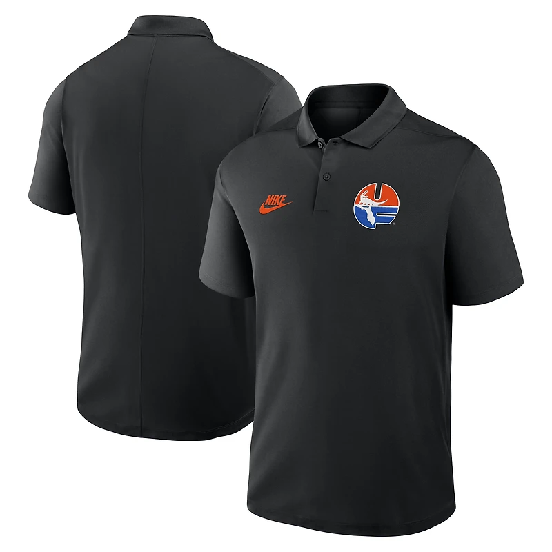 Polo Nike noir Florida Gators Primetime Victory Legacy Vault Performance pour homme
