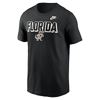 T-shirt Nike noir pour homme Florida Gators Team Bold