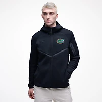 Men's Nike Black Florida Gators Tech Fleece Full-Zip Windrunner Hoodie