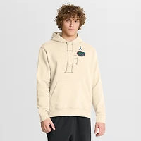 Men's Nike Cream Florida Gators Campus Shadow Hoodie