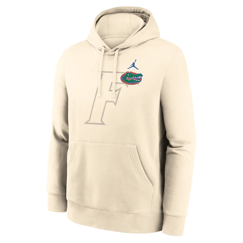 Men's Nike Cream Florida Gators Campus Shadow Hoodie
