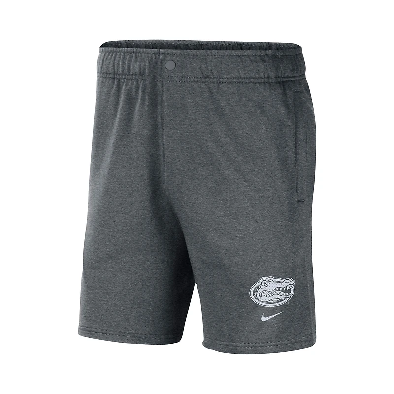 Short Nike Florida Gators Fleece gris pour homme
