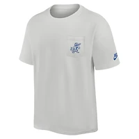 Men's Nike Gray Florida Gators Legacy 2-Hit Max90 Pocket T-Shirt