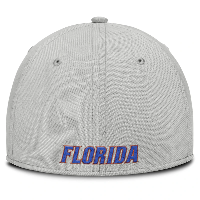 Men's Nike  Gray Florida Gators Rise Practice Performance Flex Hat
