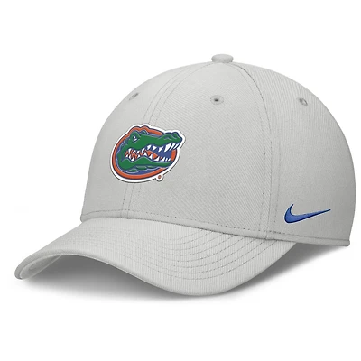 Men's Nike  Gray Florida Gators Rise Practice Performance Flex Hat