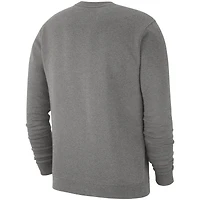 Sweat-shirt en polaire Nike Florida Gators Club pour homme, gris chiné